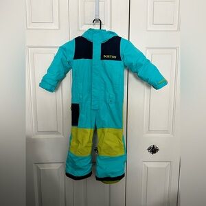 Burton Kids' One Piece Insulated Snowsuit - size 3T-4T+ with Detachable Hood